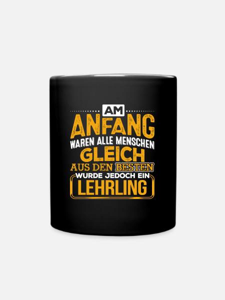 LEHRLING - Der Beste - Tasse einfarbig - Schwarz