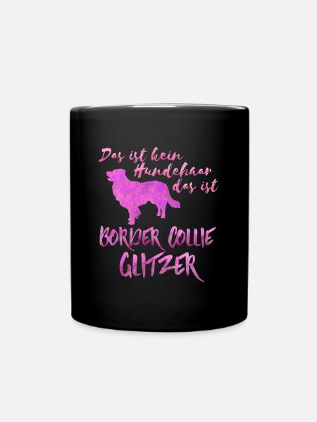 Border collie - Mug uni - noir