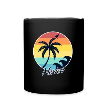 Mexico - Tasse einfarbig - Schwarz - Vorne