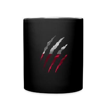 Polish Eagle | Poland Polska Flag Gift - Full Colour Mug - black - Front