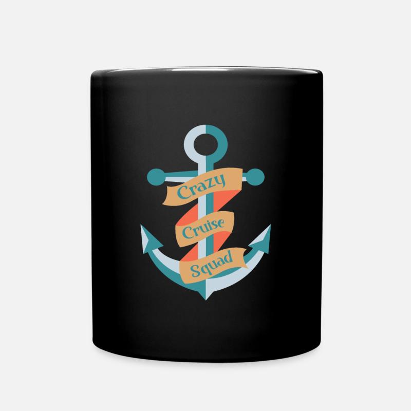 Cruise Cruise Ship - Full Colour Mug - black