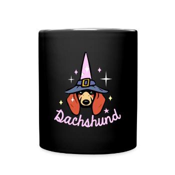 Teckel Chien Cadeau Wiener Chien Teckel - Mug uni - noir - Devant