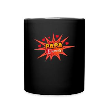 Ma Poule Est Cool Citation Jeux De Mot Jardin - Mug uni - noir - Devant