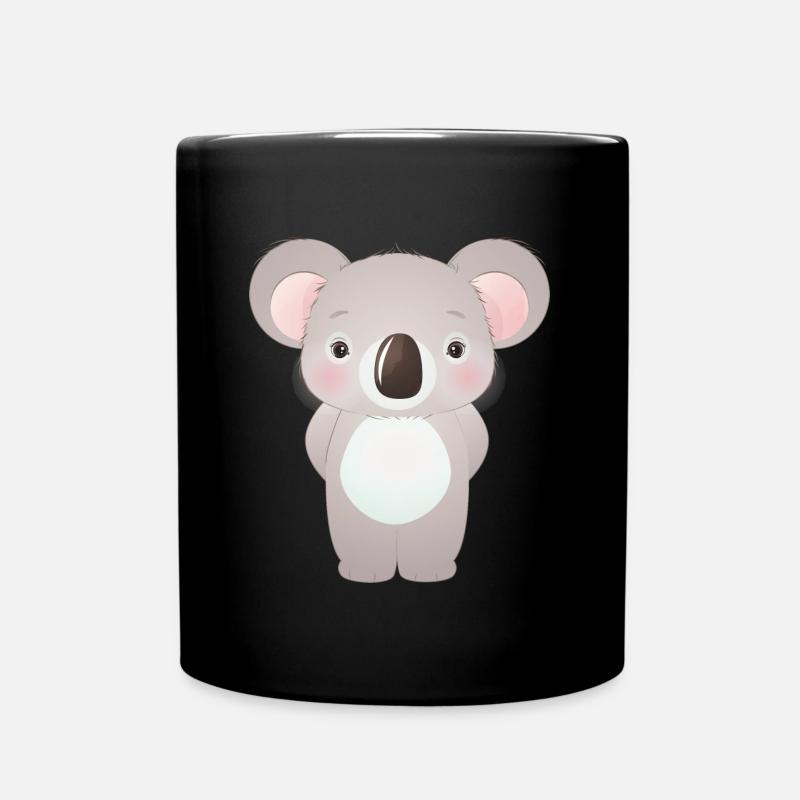 Koala Bear Australia - Full Colour Mug - black
