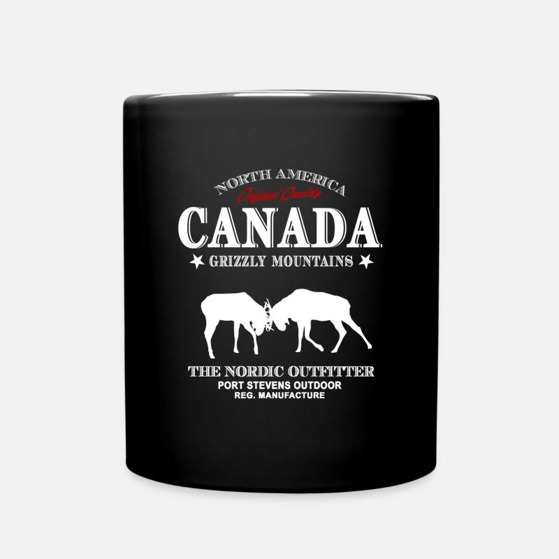 Canada - Élan - Mug uni - noir