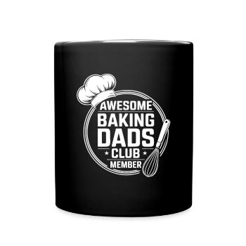 Baking Dads Club - Association of Baking Fathers - Full Colour Mug - black - Front
