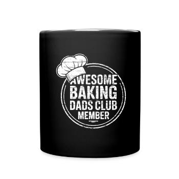 Baking Dads Club - Club of Baking Fathers - Full Colour Mug - black - Front