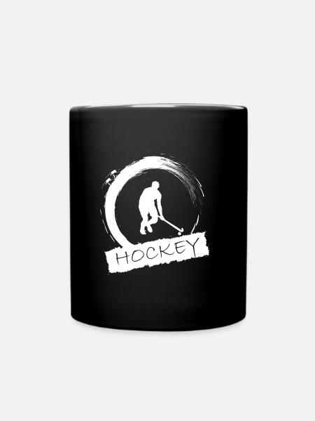 Hockey - Tasse einfarbig - Schwarz