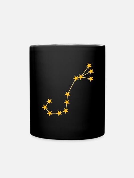 Scorpion constellation - Mug uni - noir
