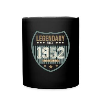 anniversary 1952 legendary 70 years - Full Colour Mug - black - Front