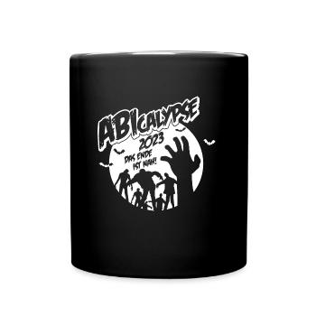 Abicalypse 2023 Abitur Abiturient Zombie Abi Shirt - Tasse einfarbig - Schwarz - Vorne