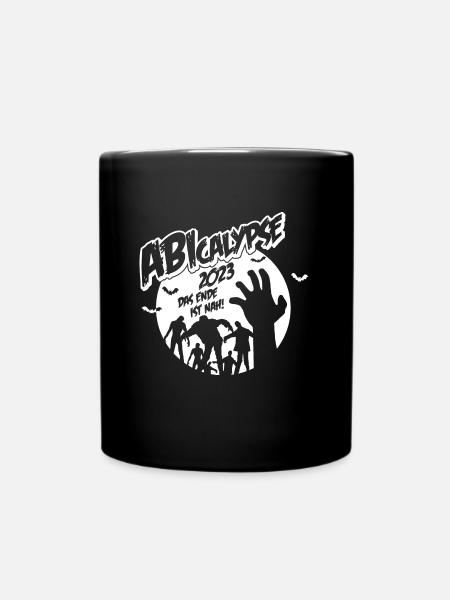 Abicalypse 2023 Abitur Abiturient Zombie Abi Shirt - Tasse einfarbig - Schwarz