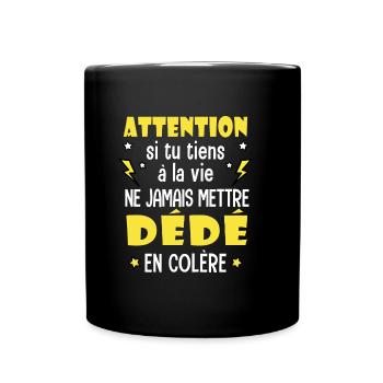 André humour prénom andré tshirt personnalisé dédé - Mug uni - noir - Devant