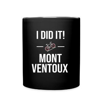 Cycling vélo Mont Ventoux - Full Colour Mug - black - Front