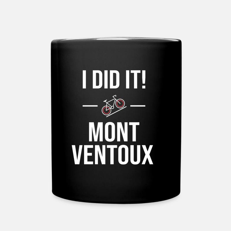 Radfahren vélo Mont Ventoux - Tasse einfarbig - Schwarz
