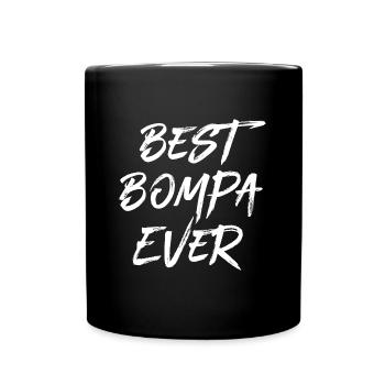 Bester Bompa Belgien Opa flämisch Vater Flandern - Tasse einfarbig - Schwarz - Vorne