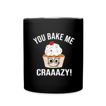 Baker Confectioner - Full Colour Mug - black - Front
