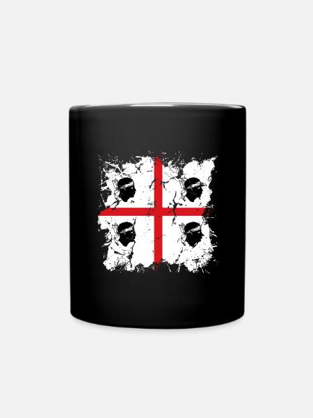 Sardaigne Drapeau Sardaigne Drapeau Sardegna Drapeau - Mug uni - noir