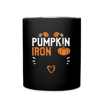 Pumpkin Iron - Pumpkin - Tasse einfarbig - Schwarz - Vorne