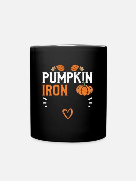 Pumpkin Iron - Pumpkin - Tasse einfarbig - Schwarz
