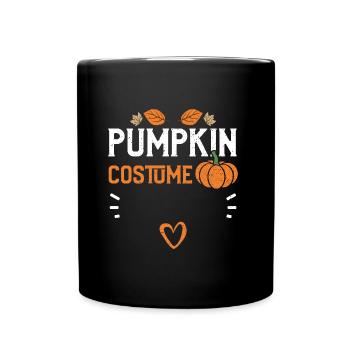 Pumpkin Costume - Pumpkin - Tasse einfarbig - Schwarz - Vorne