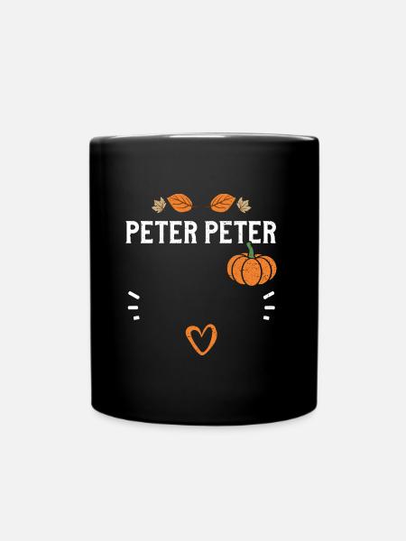 Peter Peter - Pumpkin - Tasse einfarbig - Schwarz