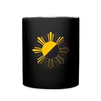 Philippinisch Philippinen - Tasse einfarbig - Schwarz - Vorne