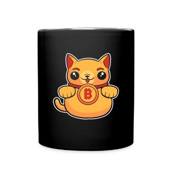 Bitcoin - Mug uni - noir - Devant