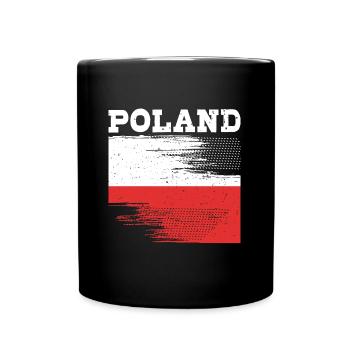 Poland Polish - Full Colour Mug - black - Front
