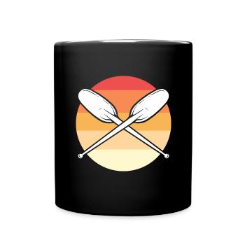 Kayak Kayak - Mug uni - noir - Devant