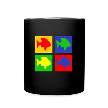 Pisces - Full Colour Mug - black - Front