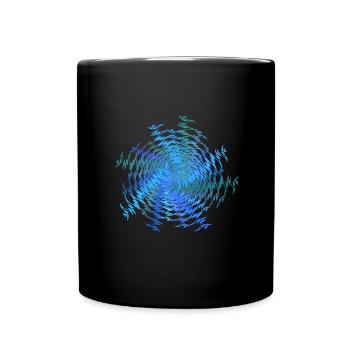 musique forte - Mug uni - noir - Devant