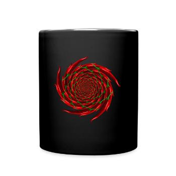 Chilies - Full Colour Mug - black - Front