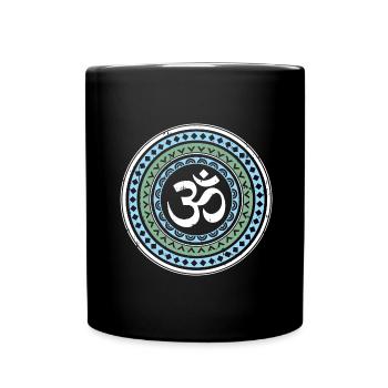Mandala Om Yoga ésotérisme - Mug uni - noir - Devant