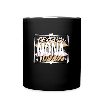 Nona Grandma Mother's Day Gift Nona Grandmother Sweet - Full Colour Mug - black - Front