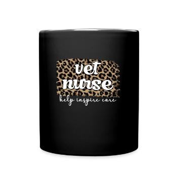 Infirmière vétérinaire Vétérinaire-Infirmière Assistante Vétérinaire - Mug uni - noir - Devant