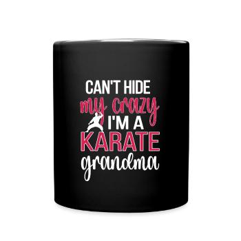 Fière Karaté Grand-mère Meilleur Karaté Grand-mère Cadeau - Mug uni - noir - Devant