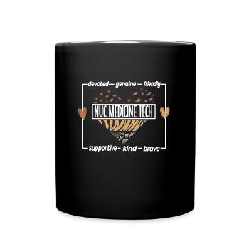 Medical Radiology Technologist Nuclear Medicine - Full Colour Mug - black - Front