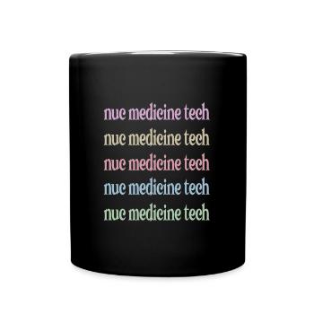 Medical Radiology Technologist Nuclear Medicine - Full Colour Mug - black - Front