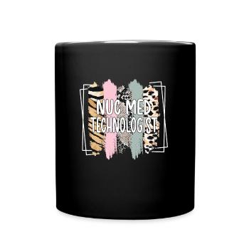 Medical Radiology Technologist Nuclear Medicine - Full Colour Mug - black - Front