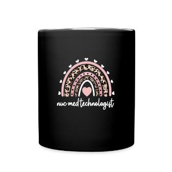 Medical Radiology Technologist Nuclear Medicine - Full Colour Mug - black - Front