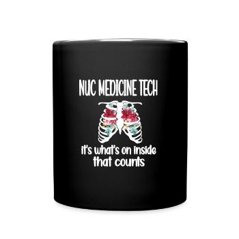 Medical Radiology Technologist Nuclear Medicine - Full Colour Mug - black - Front