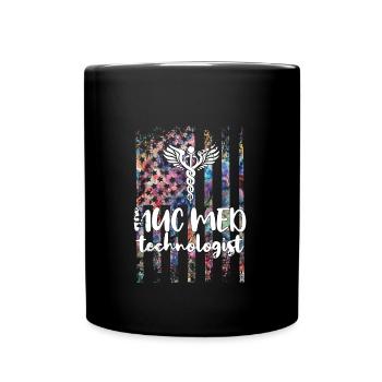 Medical Radiology Technologist Nuclear Medicine - Full Colour Mug - black - Front