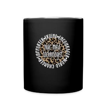 Medical Radiology Technologist Nuclear Medicine - Full Colour Mug - black - Front
