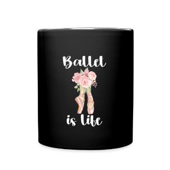 Cadeau de danseuse de ballet ballerine danseuse de ballet - Mug uni - noir - Devant