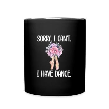 Cadeau de danseuse de ballet ballerine danseuse de ballet - Mug uni - noir - Devant