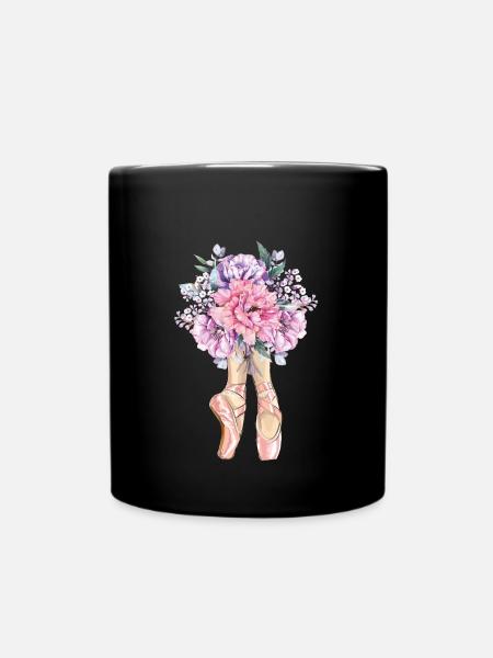 Balletttänzerin Geschenk Ballerina Ballett-Tänzer - Tasse einfarbig - Schwarz
