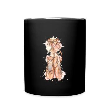 Cadeau de danseuse de ballet ballerine danseuse de ballet - Mug uni - noir - Devant