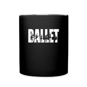 Cadeau de danseuse de ballet ballerine danseuse de ballet - Mug uni - noir - Devant
