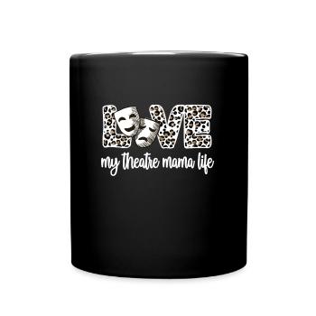 Théâtre Maman Fière Théâtre Acteurs Mère - Mug uni - noir - Devant